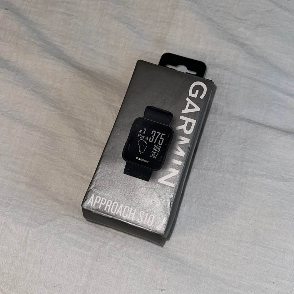 Garmin approach S10 watch and for golf